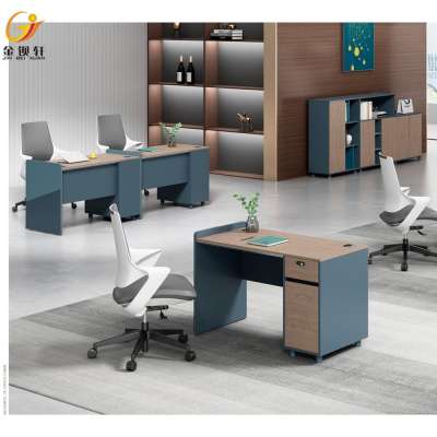 2020 low price durable home-office 1.2 meter computer furniture design high quality modern style MDF table 9D23