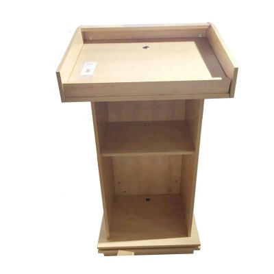 High School Furniture Desktop Solid Wood Portable Lectern Digital Lectern H-760