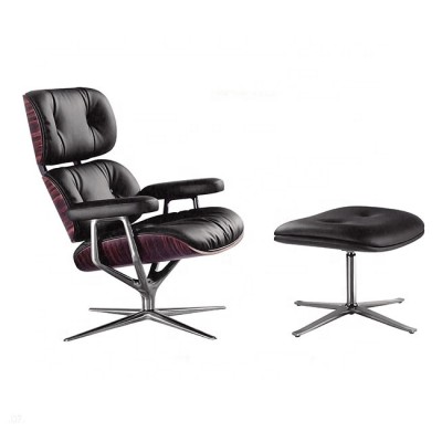 Office Style Leather Recliner Chairs With Ottoman Chairs With Stool