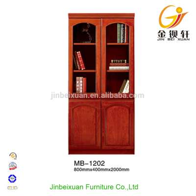 Wood Antique Bookcase Design Elegant Filing Cabinets For Office/Home MB-1202