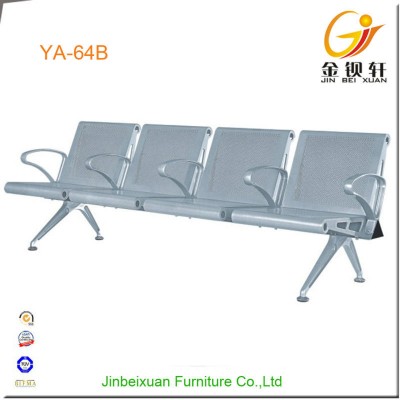 Steel frame wholesale stadium chair 4-seater bench