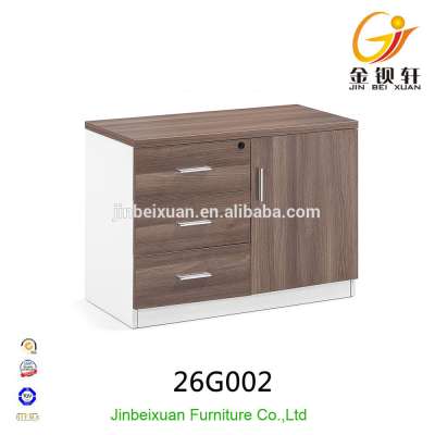 Office Furniture Drawer Filing Cabinet Wooden 3 Drawers Cabinets 26G002