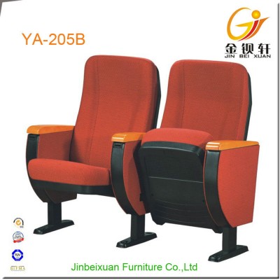 High-end theatre wooden chairs auditorium seat