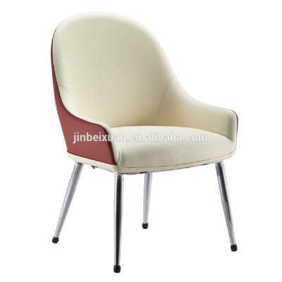 A119 Foshan leather coffee velvet beetle church dining chair