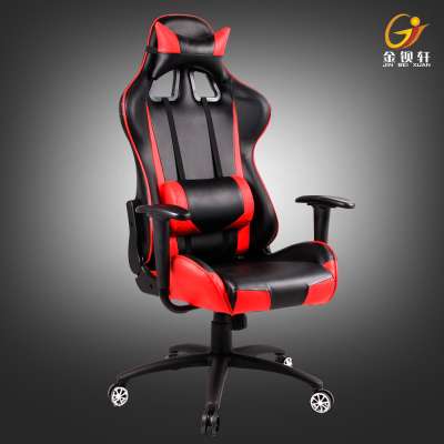 Durable good quality gamer chair computer game chair swivel black leather chair YN-005