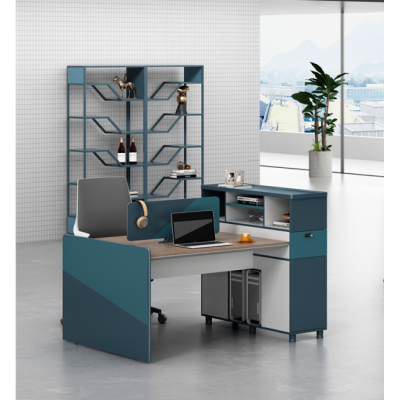 2020 latest competitive price office cubicle 2 person workstation dividers table wholesale 9D37-2